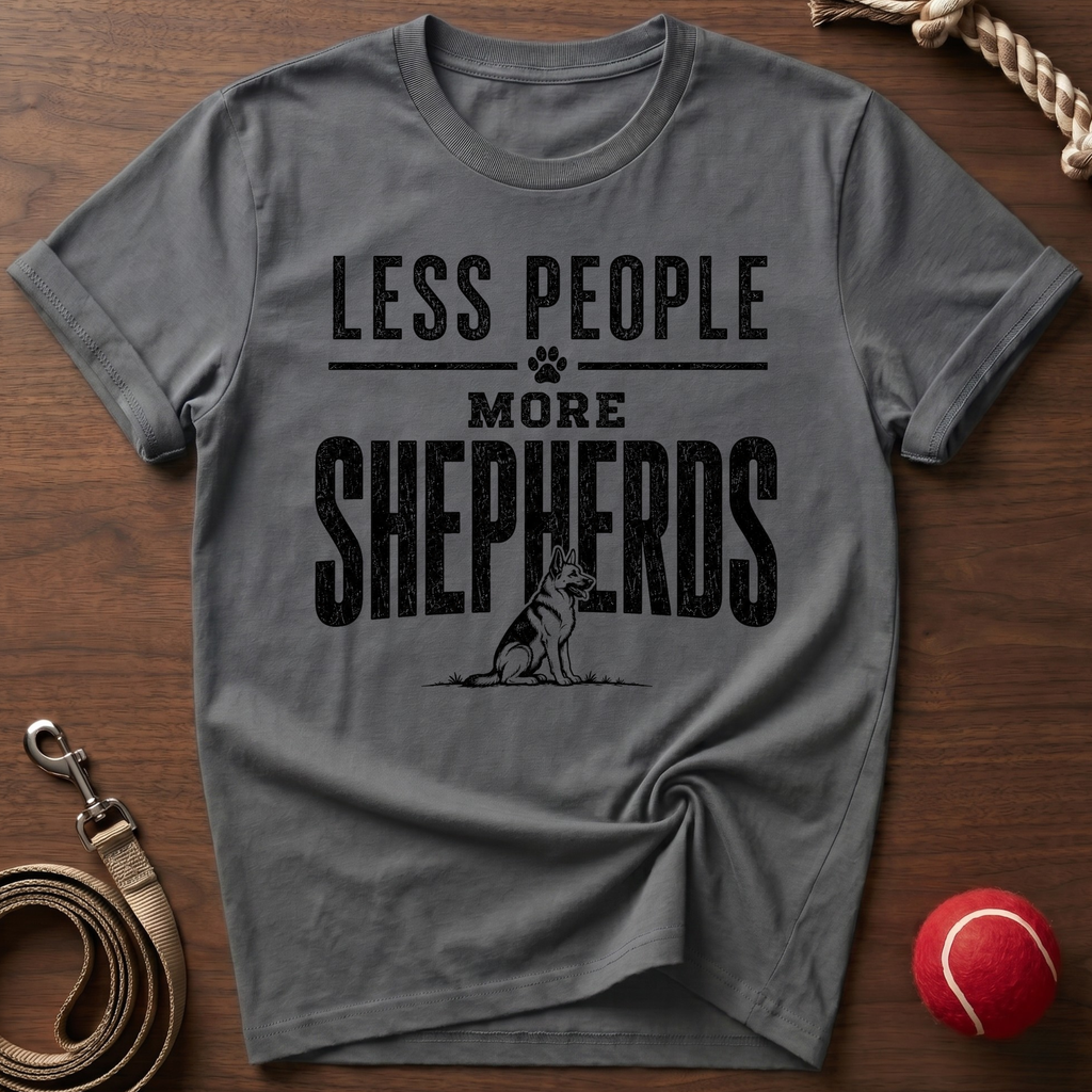 Less People More Shepherds T-Shirt