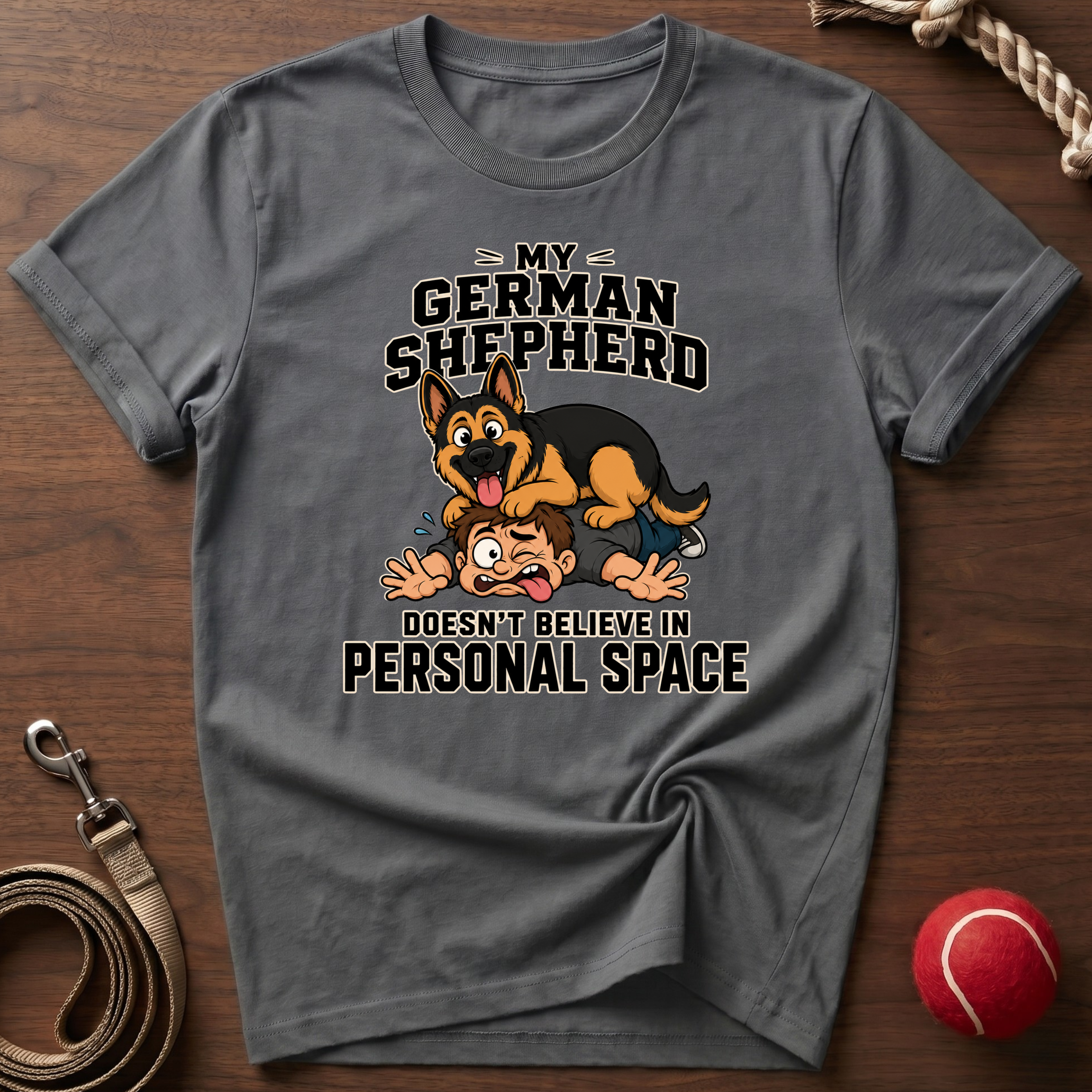 My Shepherd Doesn't Believe In Personal Space T-Shirt