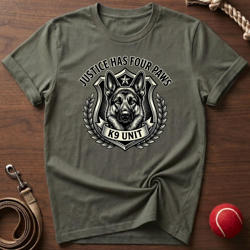 Justice Has Four Paws T-Shirt