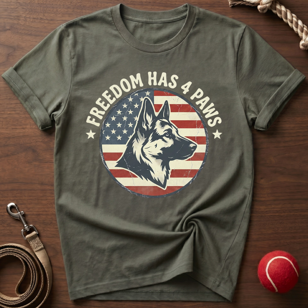 Freedom Has 4 Paws T-Shirt