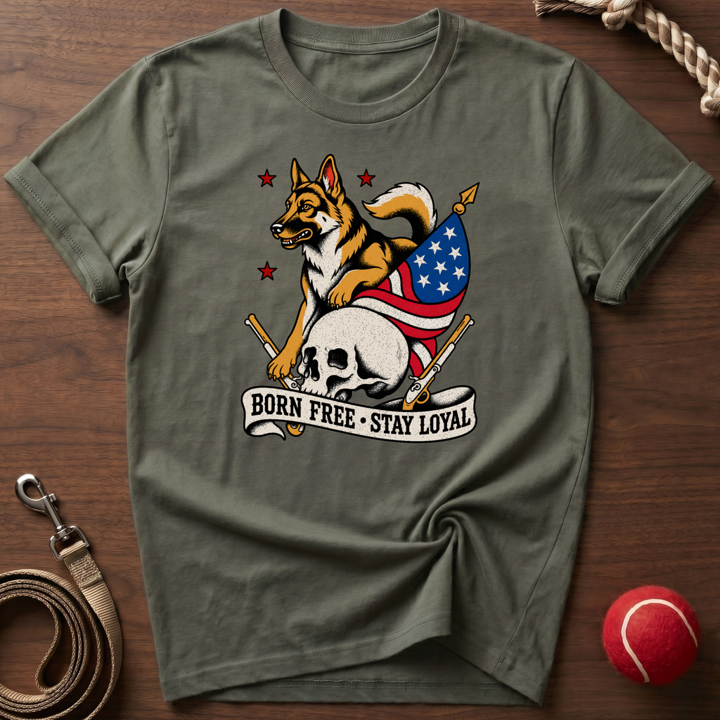 Born Free. Stay Loyal. T-Shirt