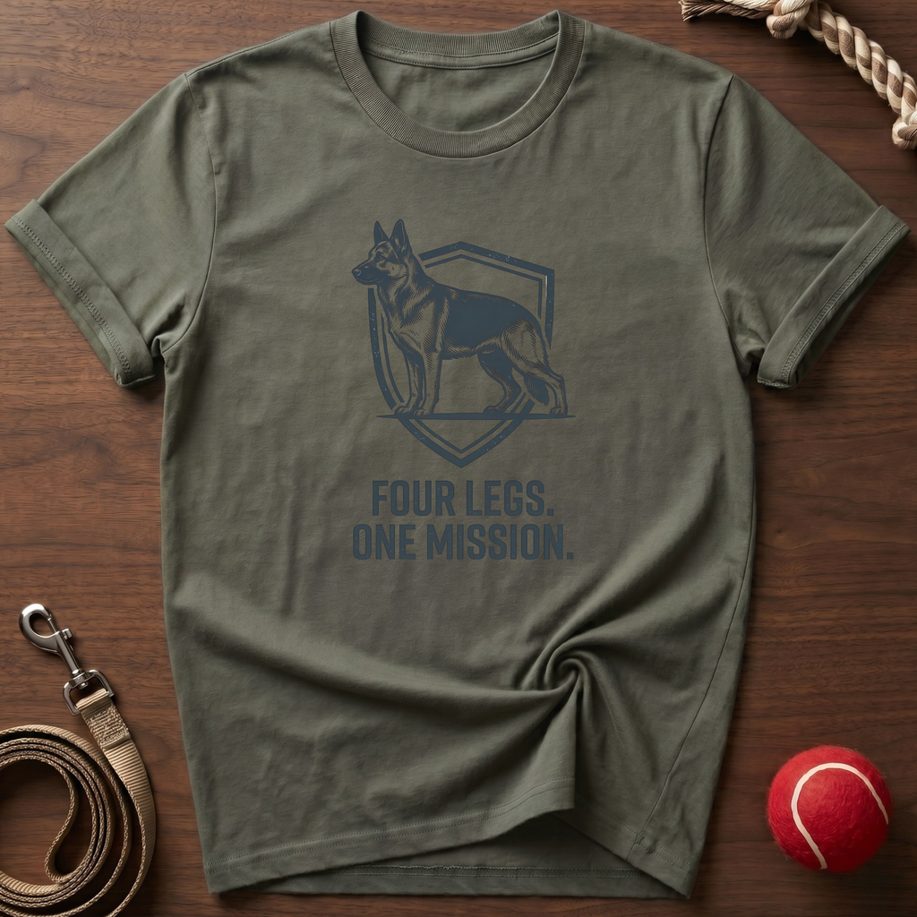 Four Legs. One Mission T-Shirt