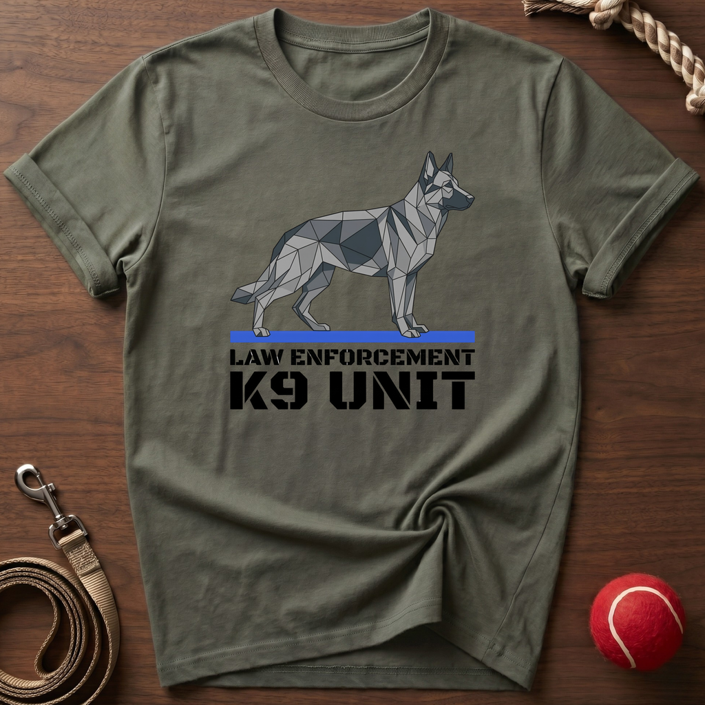 Law Enforcement K9 Unit T-Shirt
