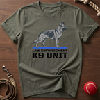 Law Enforcement K9 Unit T-Shirt