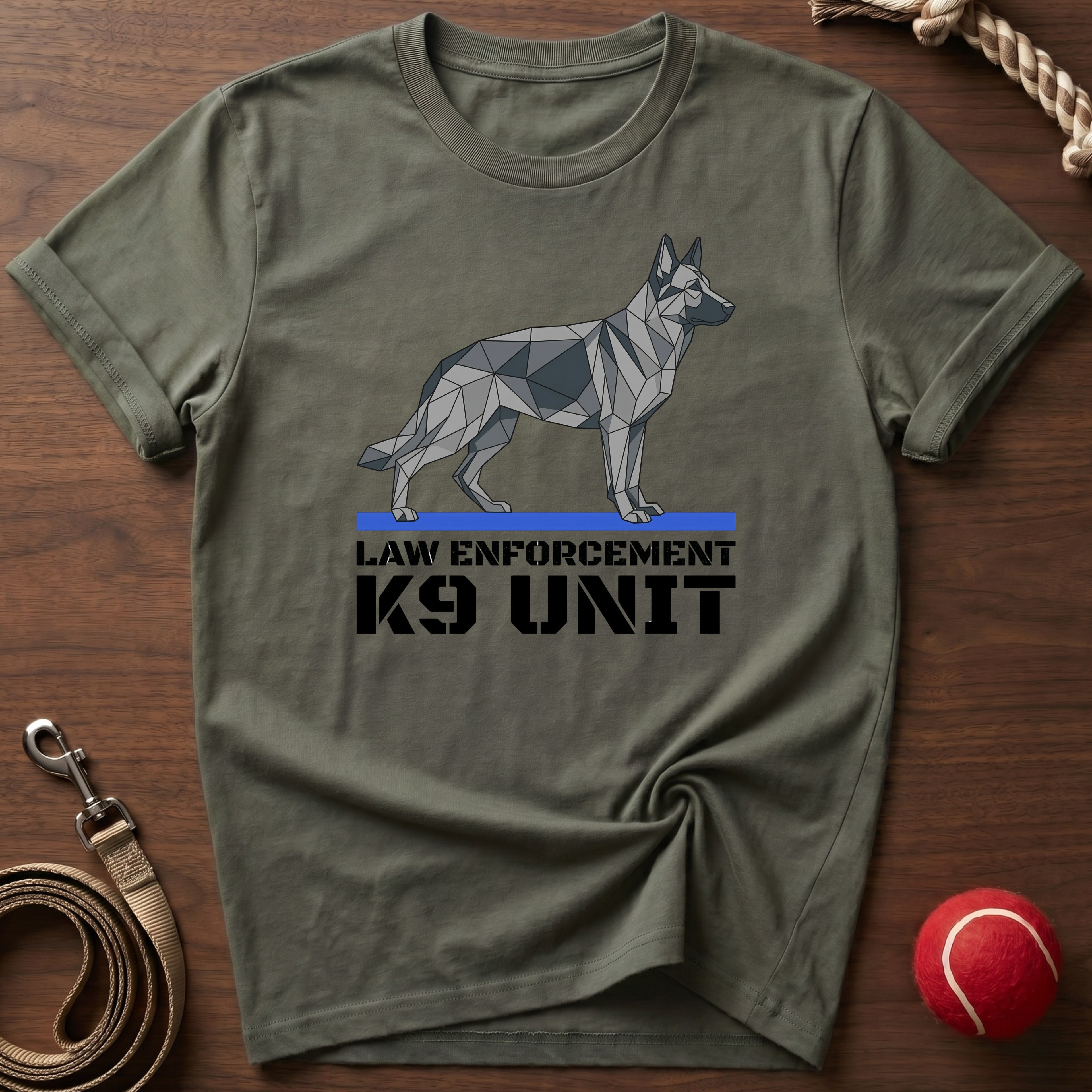 Law Enforcement K9 Unit T-Shirt