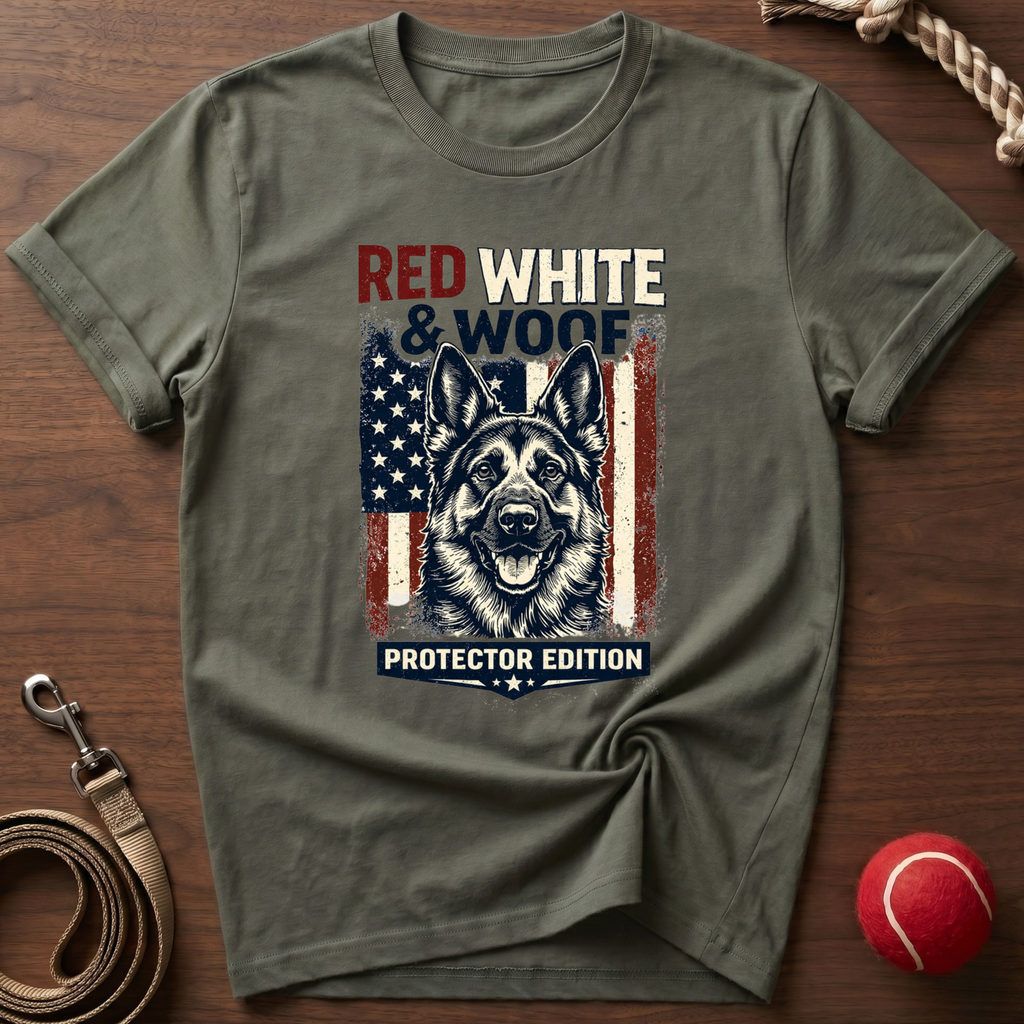Red, White & Woof T-Shirt
