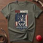 Red, White & Woof T-Shirt