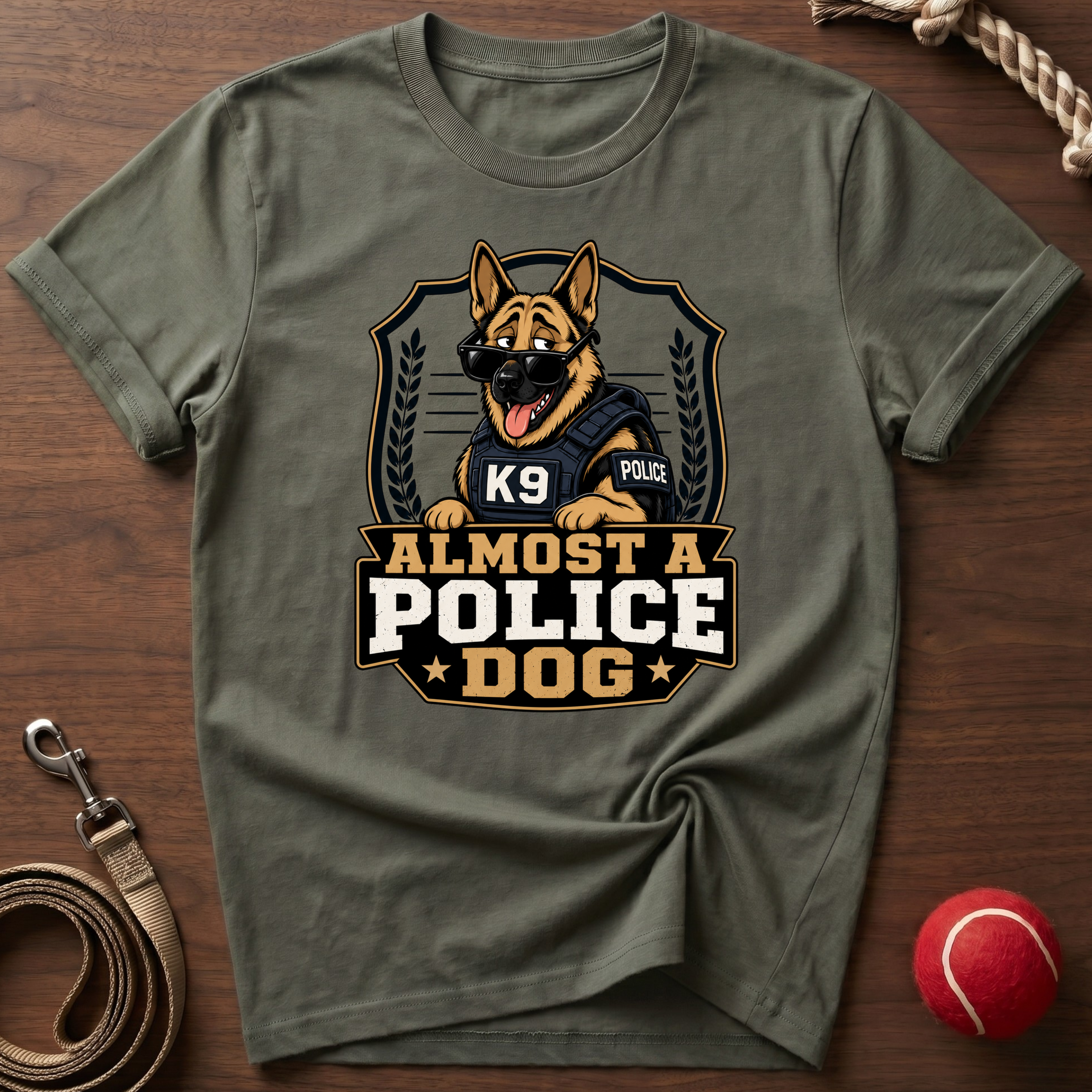 Almost A Police Dog T-Shirt