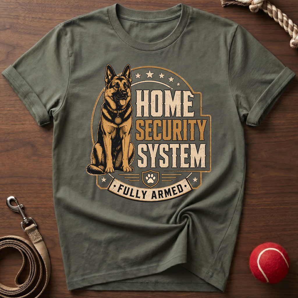 Home Security System T-Shirt