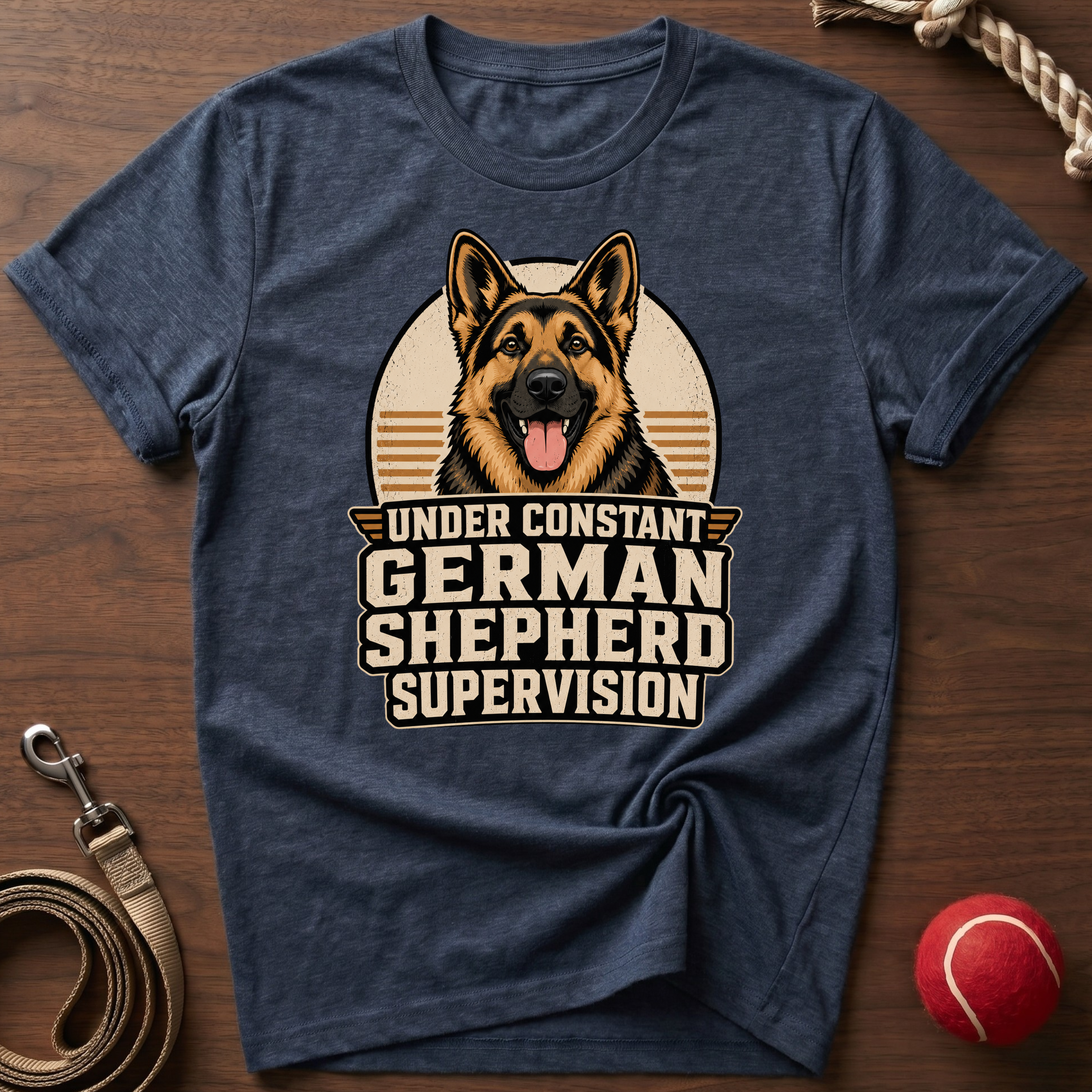 Constant German Shepherd Supervision T-Shirt