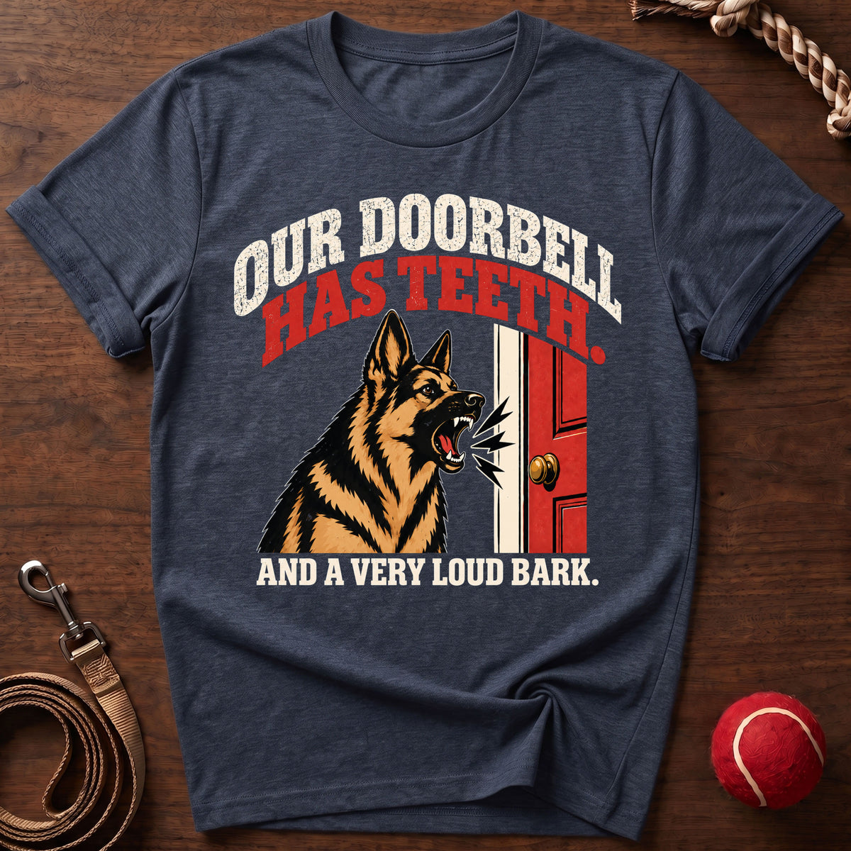 Our Doorbell Has Teeth T-Shirt