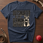 Outsmarted By My German Shepherd T-Shirt