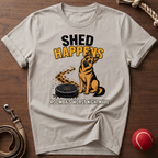Shed Happens: Roomba's Nightmare T-Shirt