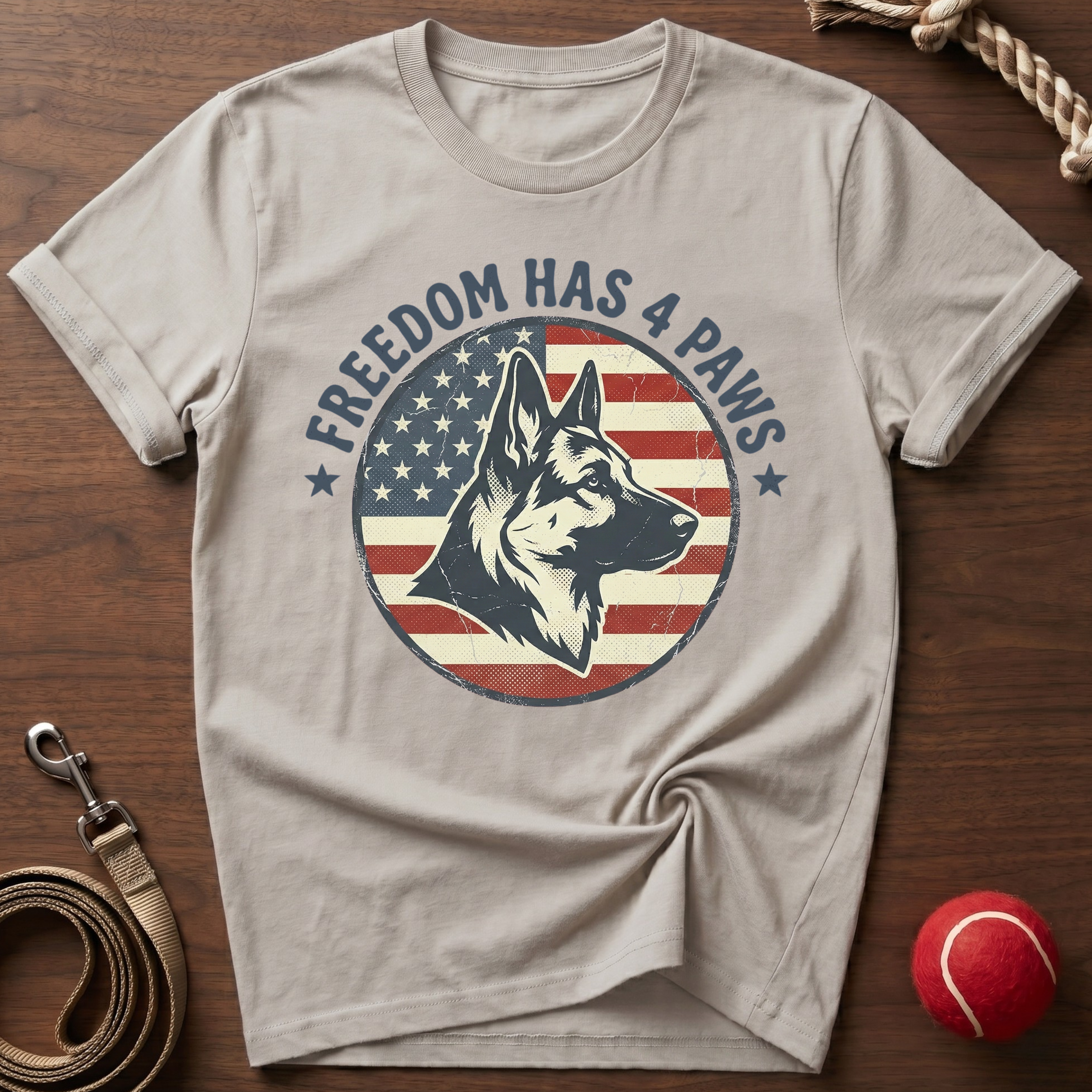 Freedom Has 4 Paws T-Shirt
