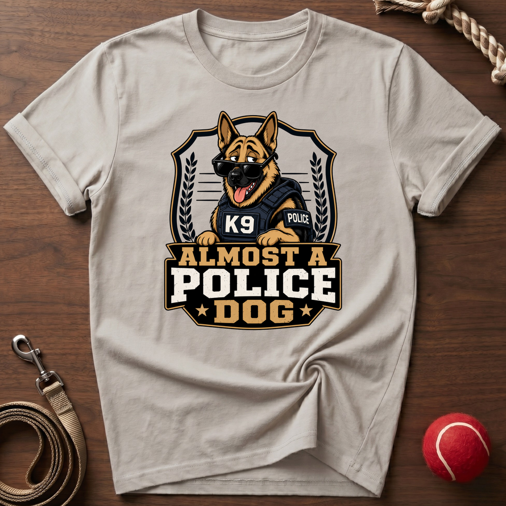 Almost A Police Dog T-Shirt