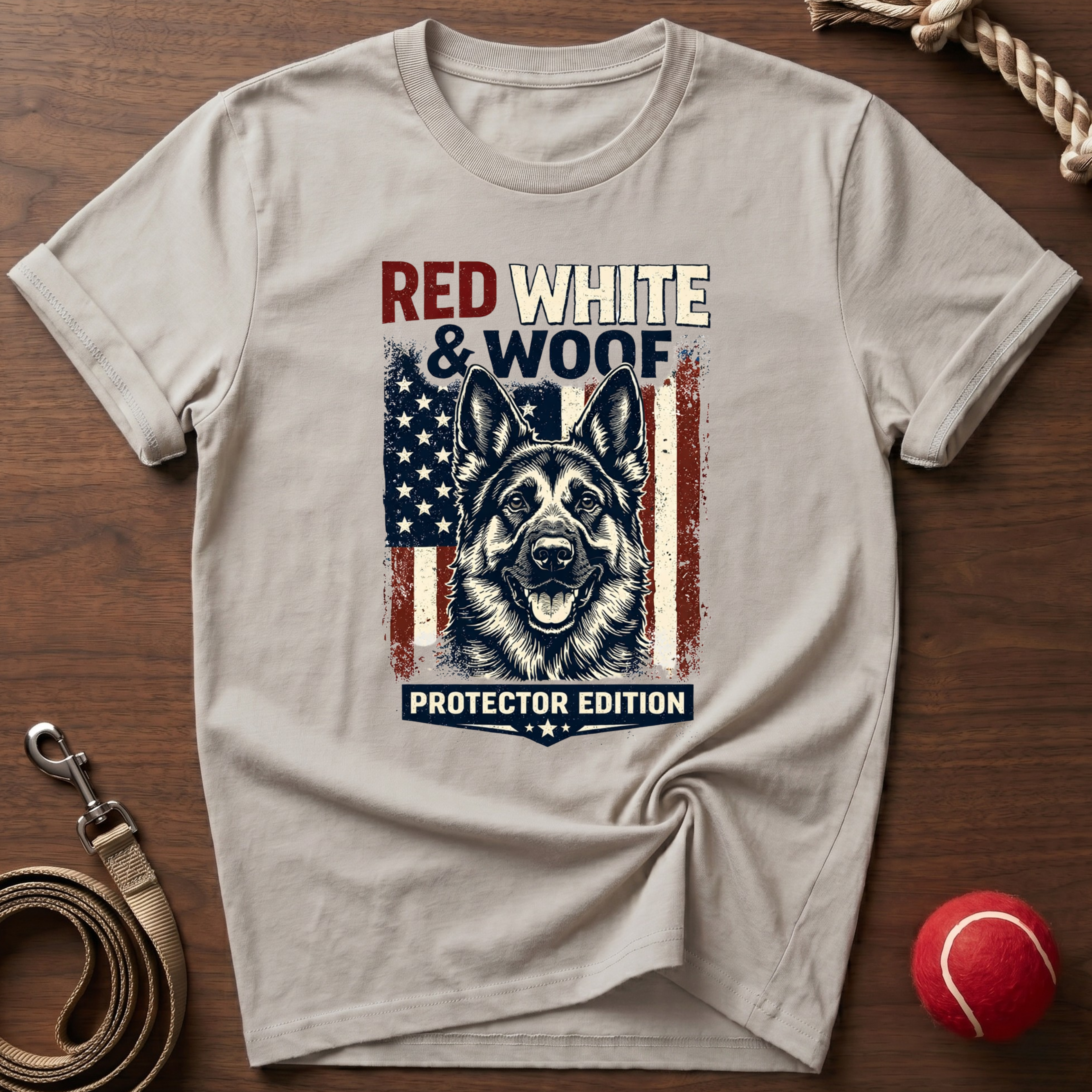 Red, White & Woof T-Shirt