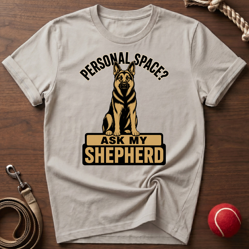 Personal Space? Ask My Shepherd T-Shirt