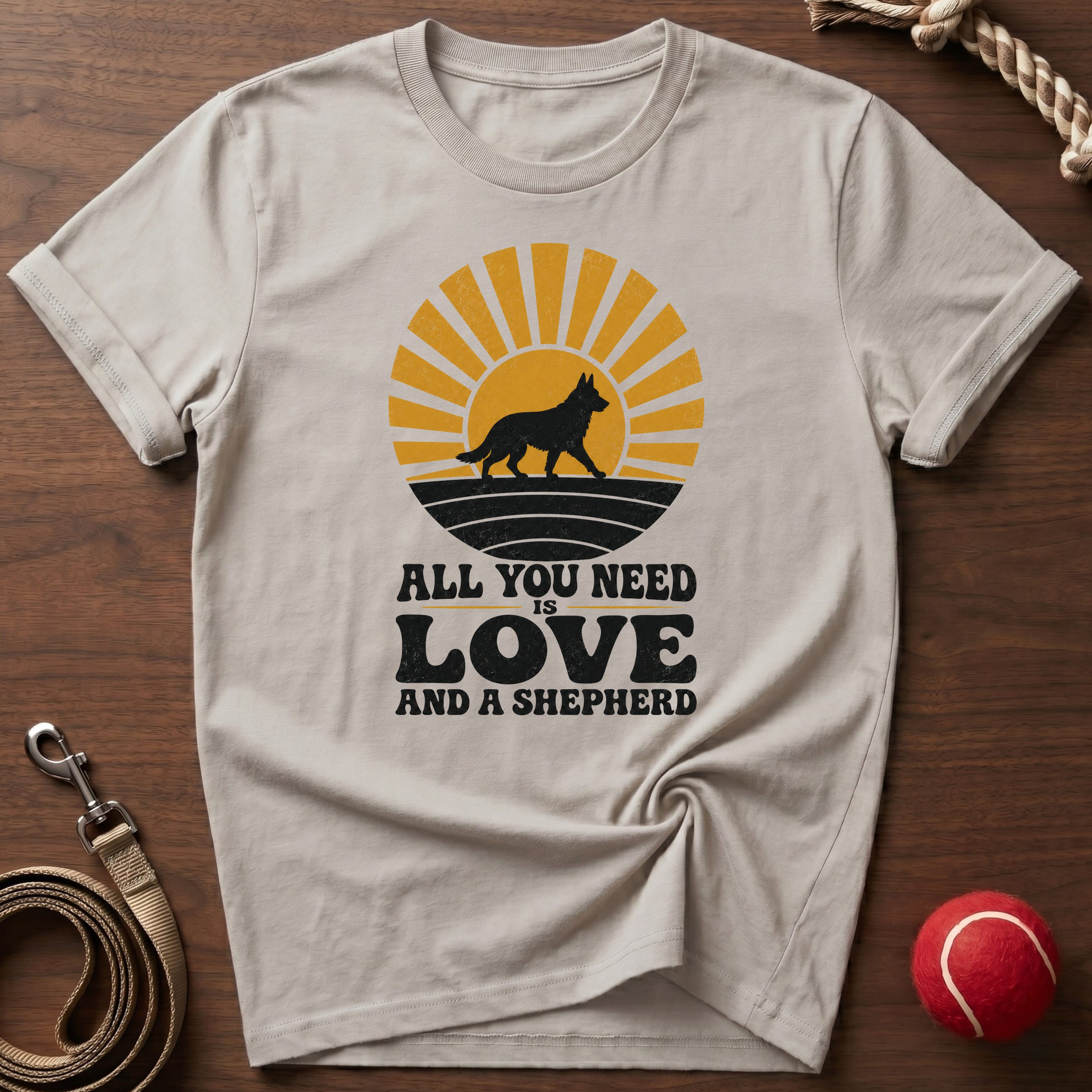 All You Need Is Love And A Shepherd T-Shirt