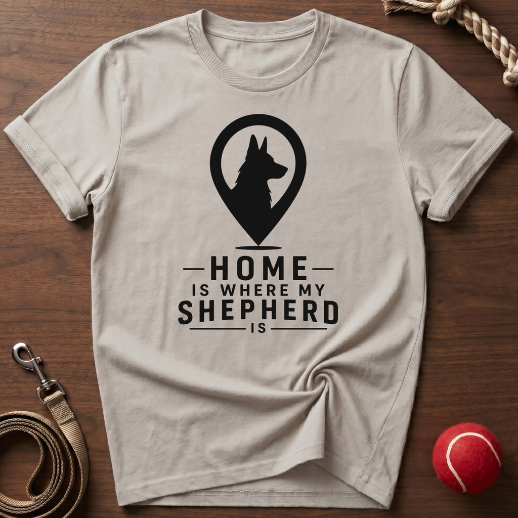 Home Is Where My Shepherd Is T-Shirt