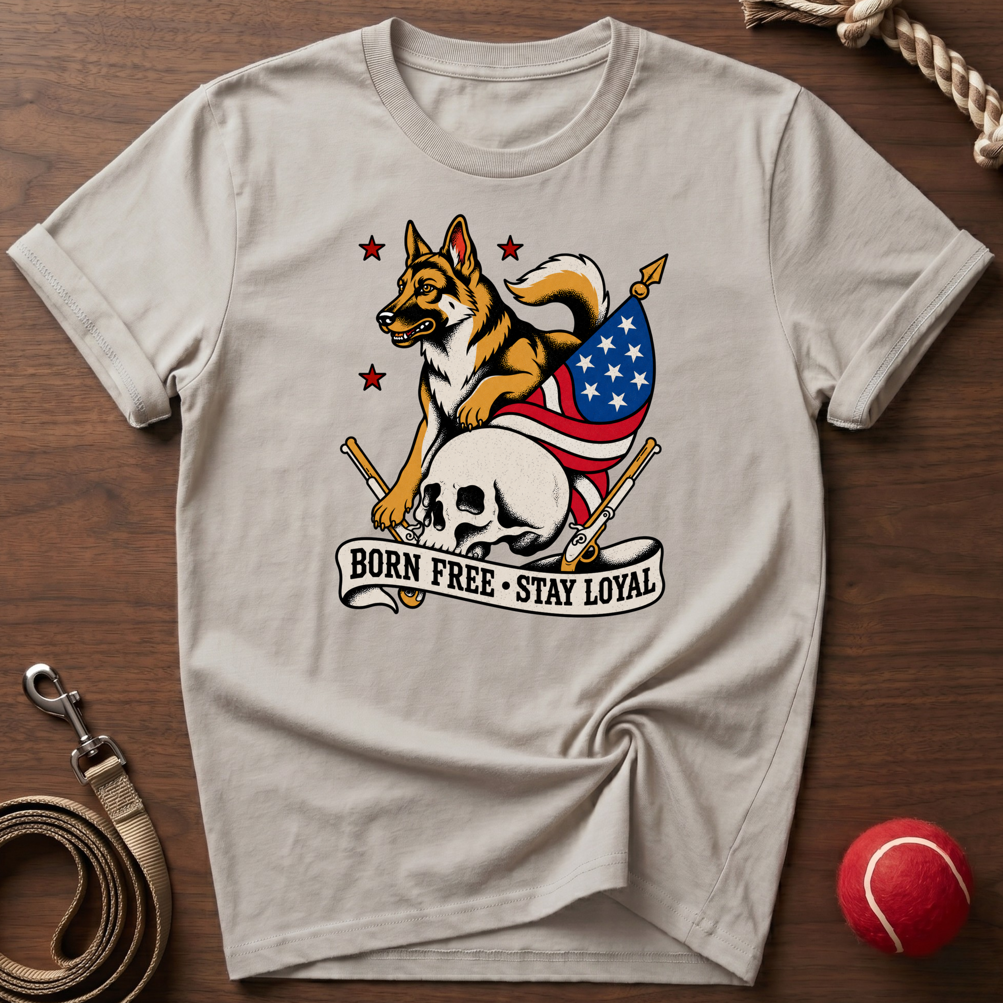 Born Free. Stay Loyal. T-Shirt