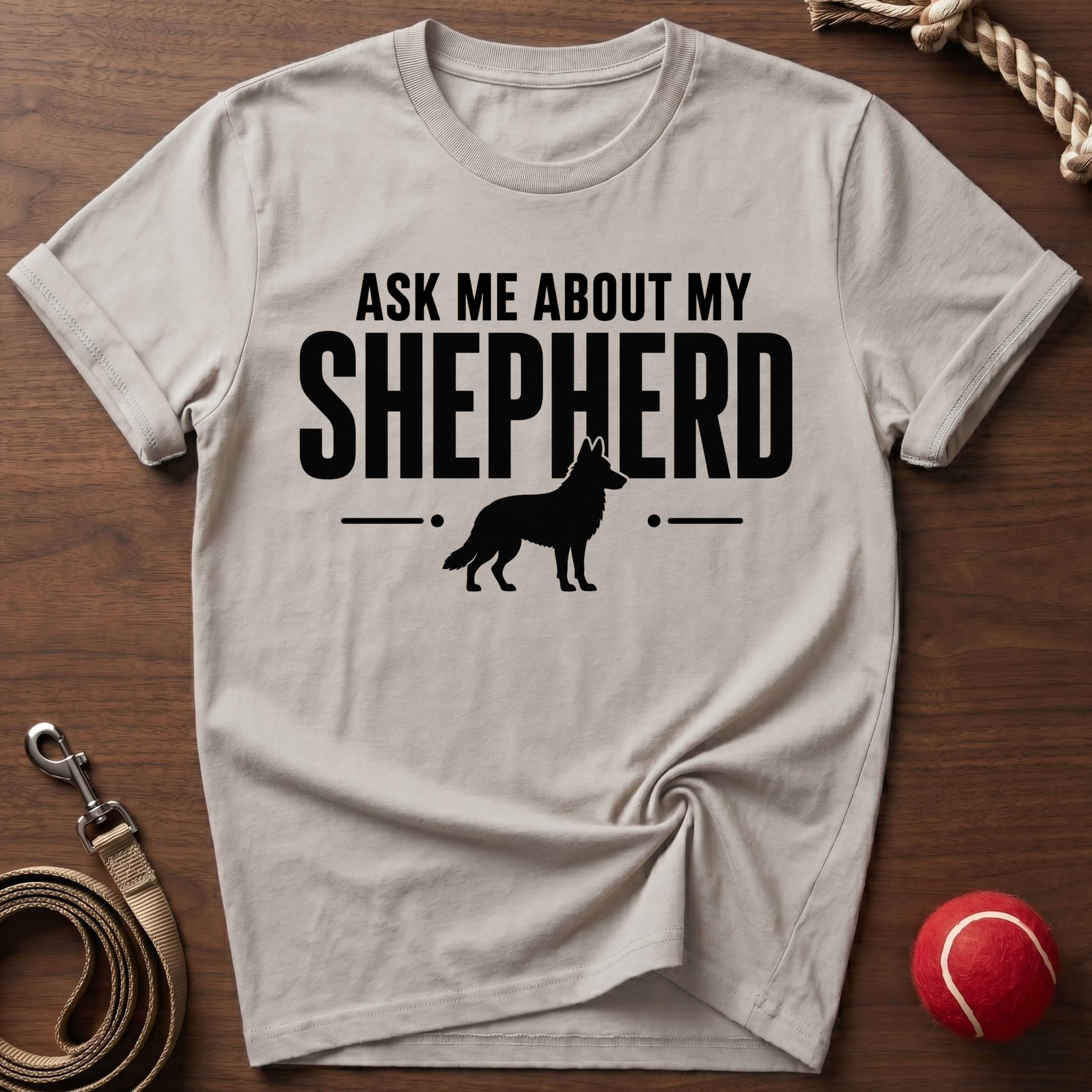 Ask Me About My Shepherd T-Shirt