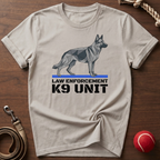 Law Enforcement K9 Unit T-Shirt