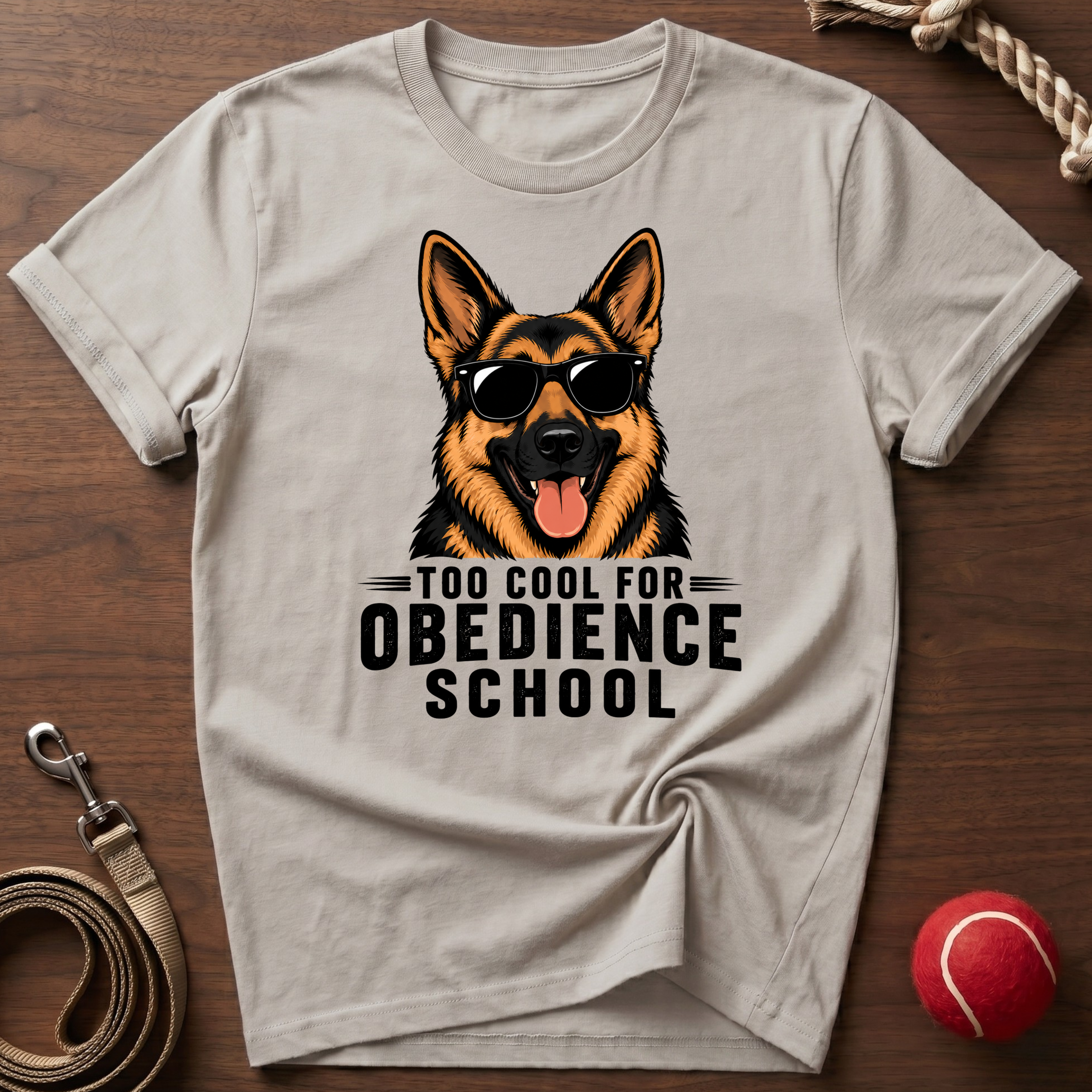 Too Cool For Obedience School T-Shirt
