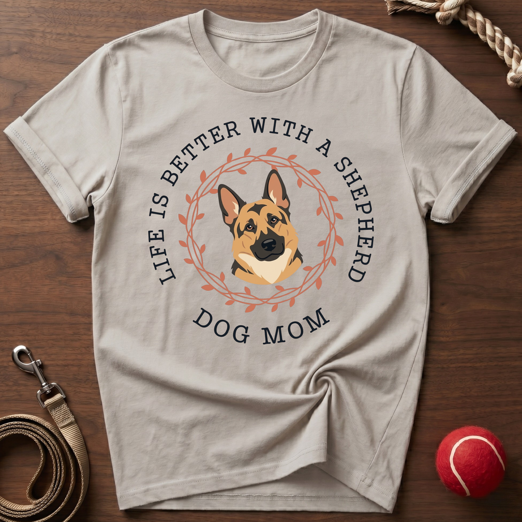 Better with a GSD T-Shirt