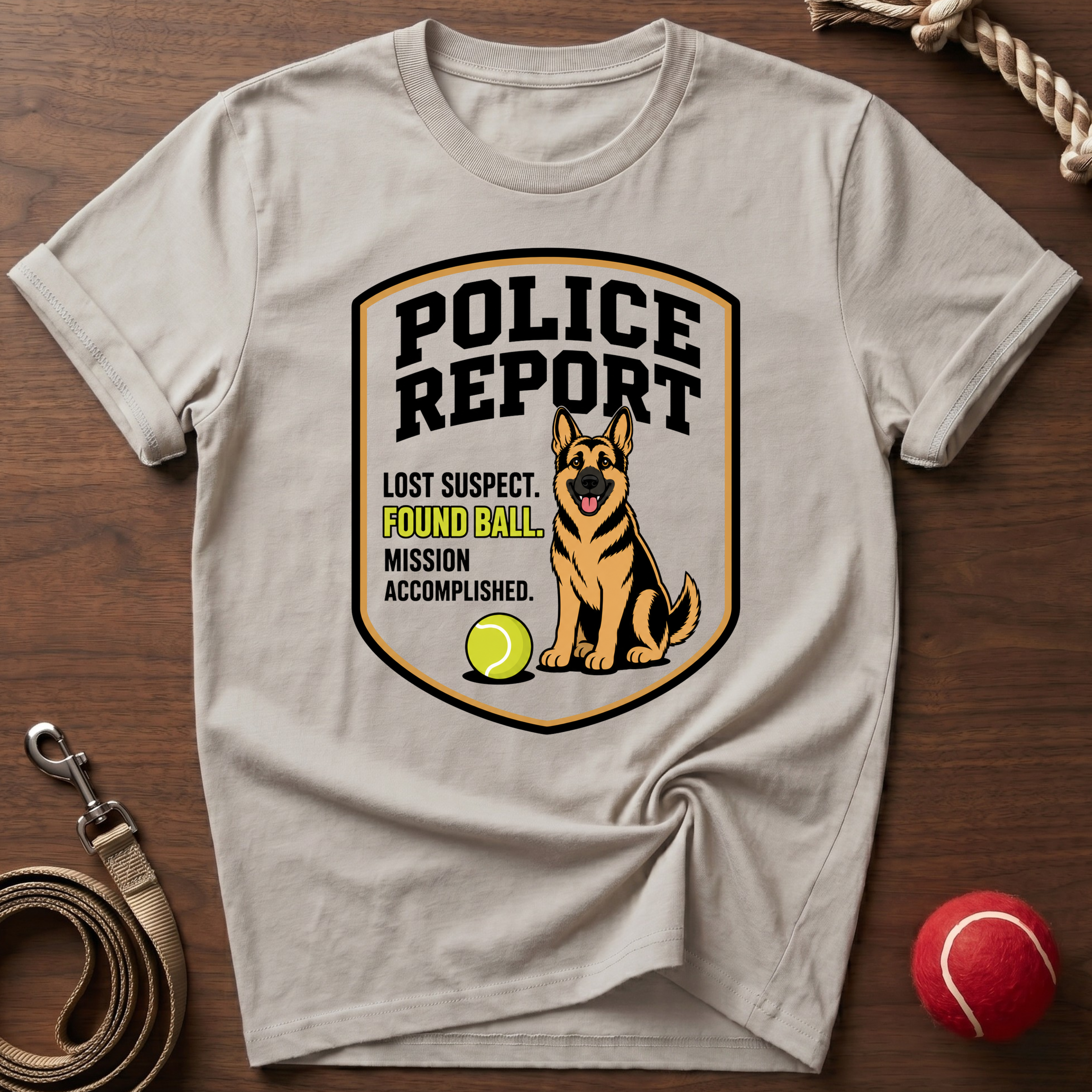 Found Ball. Mission Accomplished T-Shirt