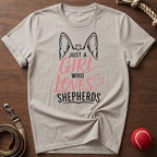 Just A Girl Who Loves Shepherds T-Shirt