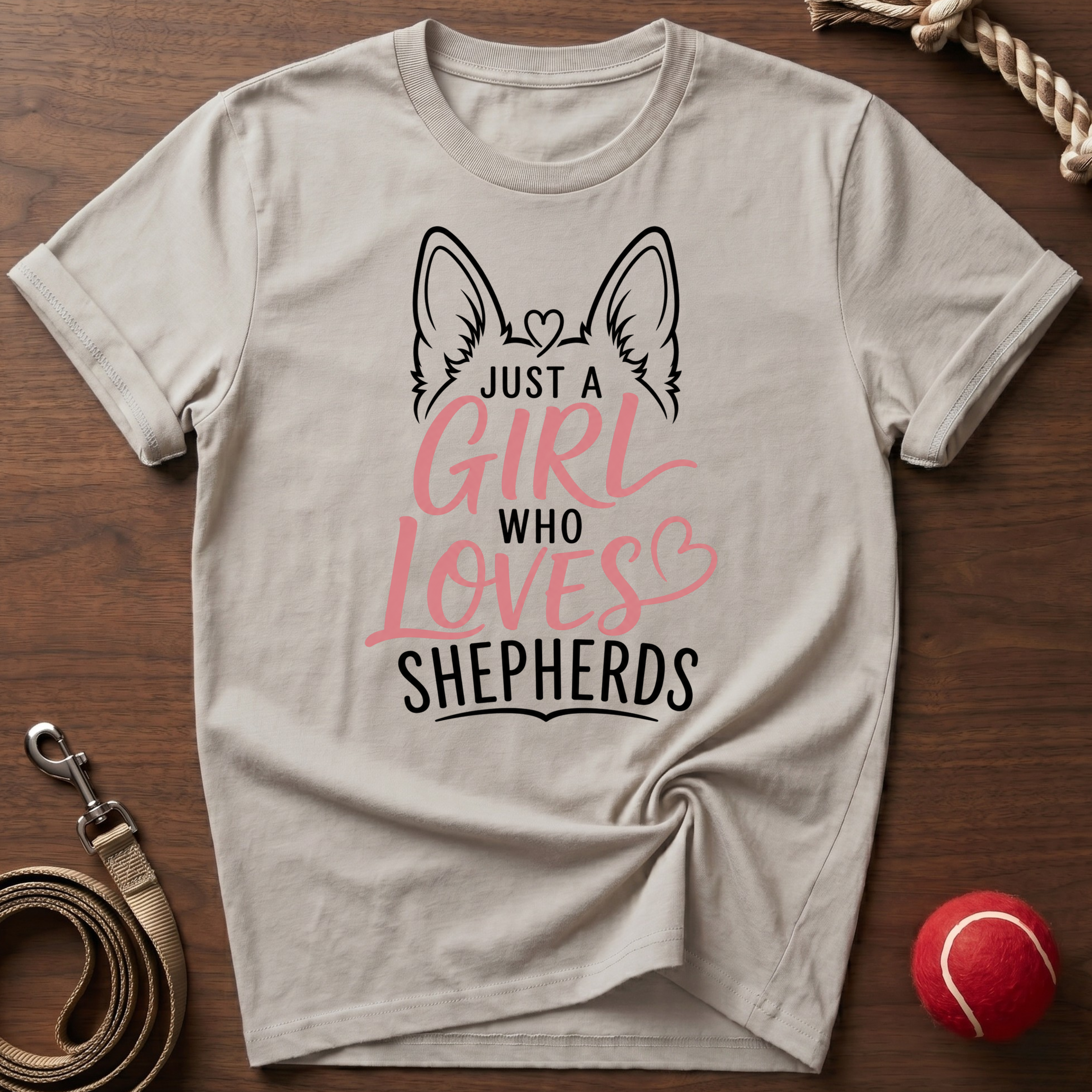 Just A Girl Who Loves Shepherds T-Shirt