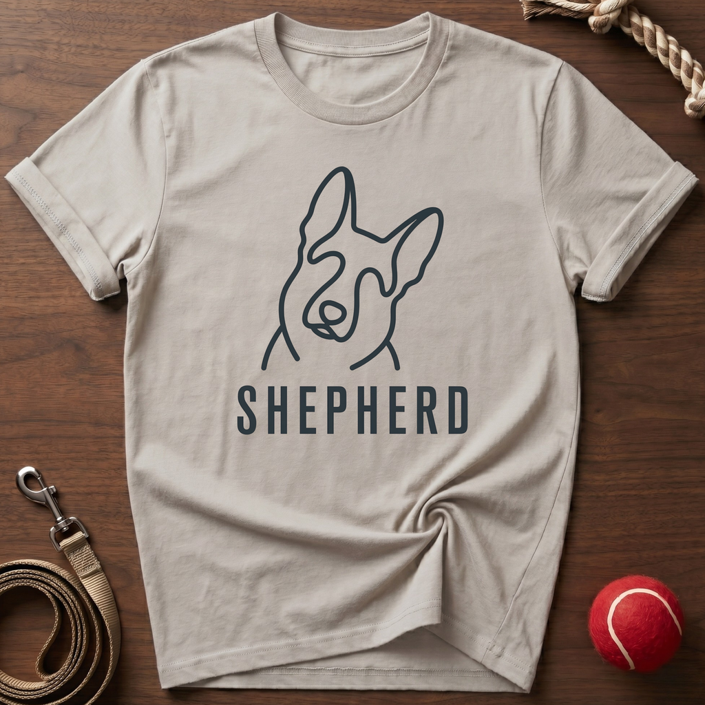 Shepherd Head Tilt T-Shirt