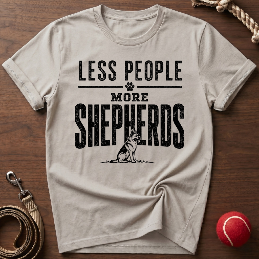 Less People More Shepherds T-Shirt