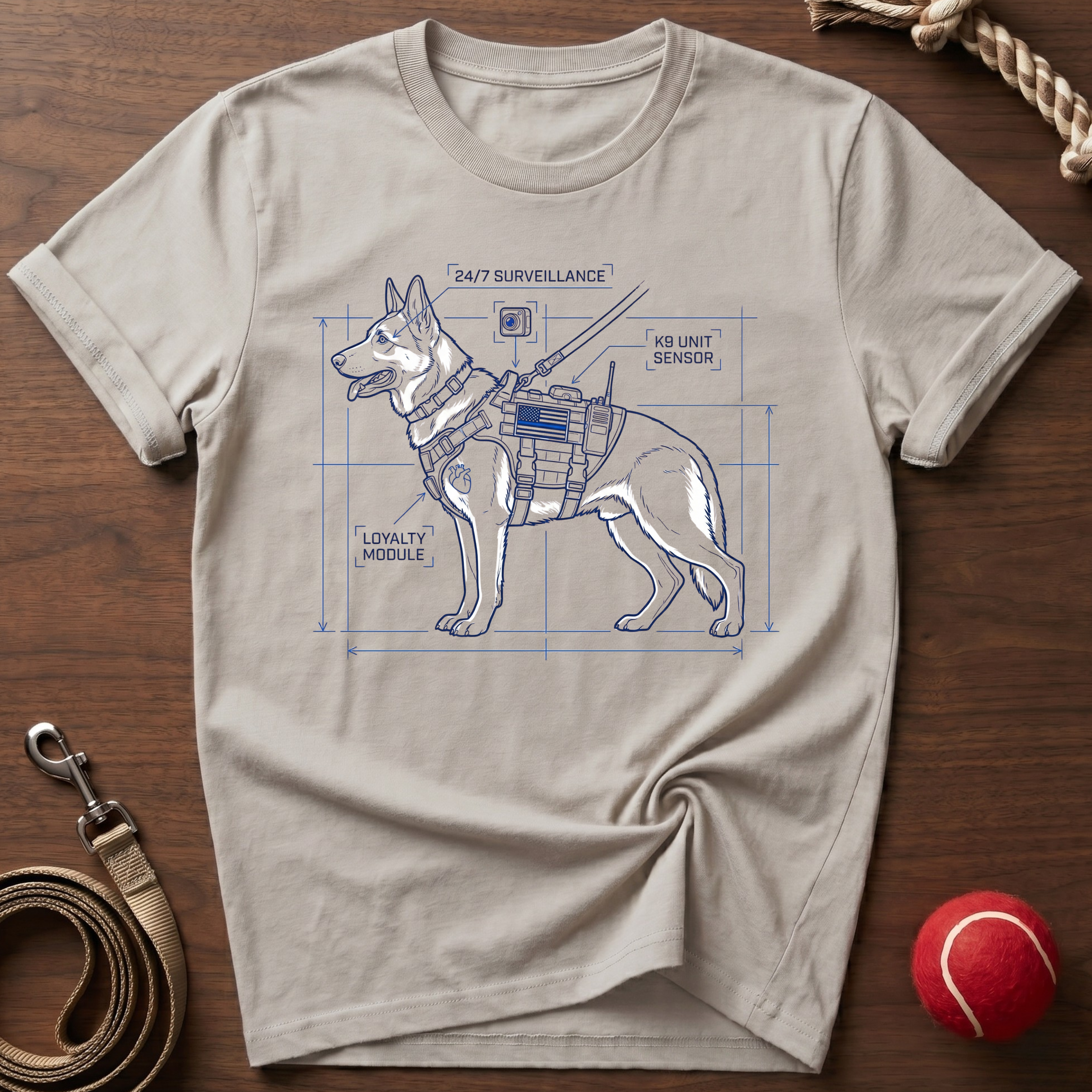 Surveillance K9 T-Shirt