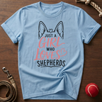 Just A Girl Who Loves Shepherds T-Shirt
