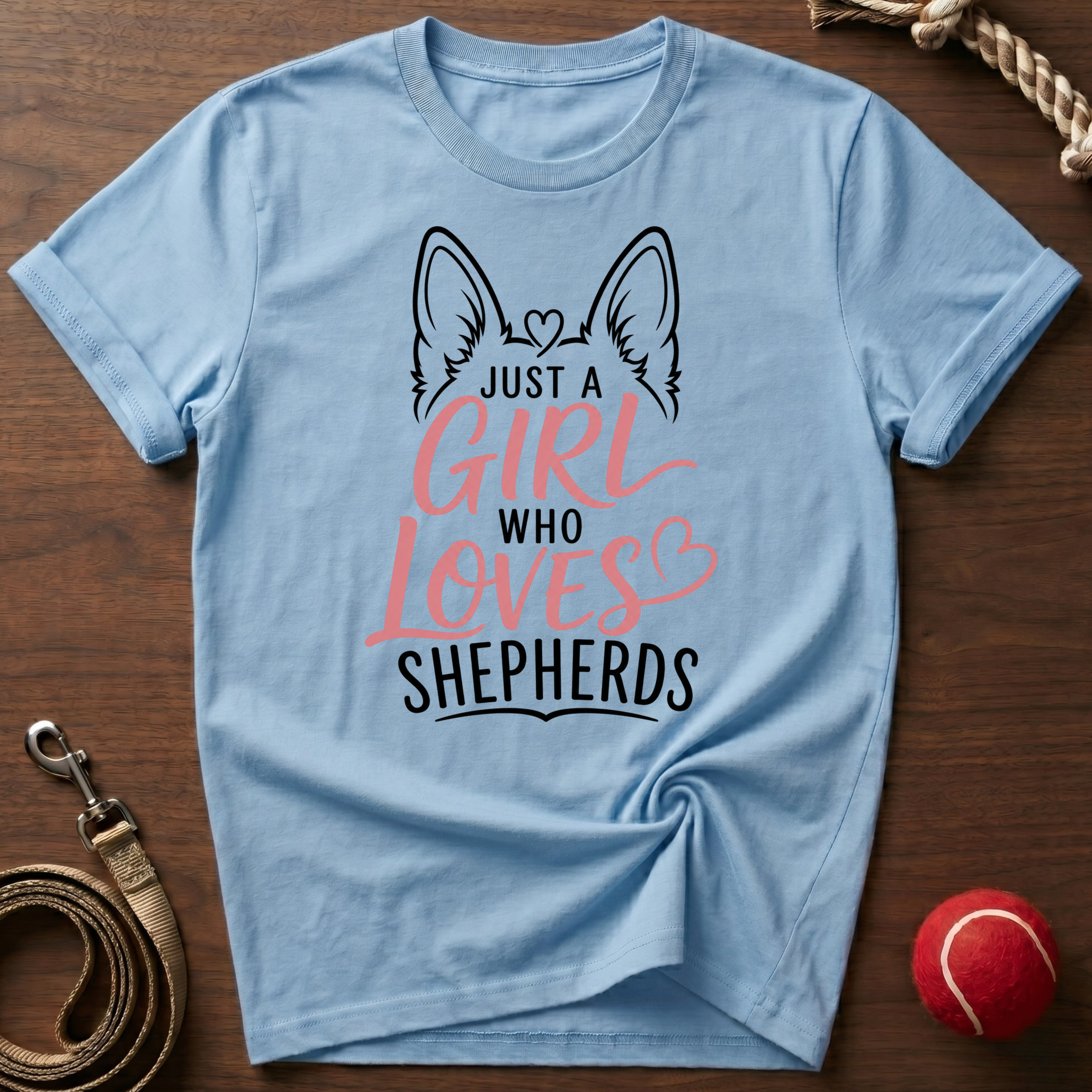 Just A Girl Who Loves Shepherds T-Shirt