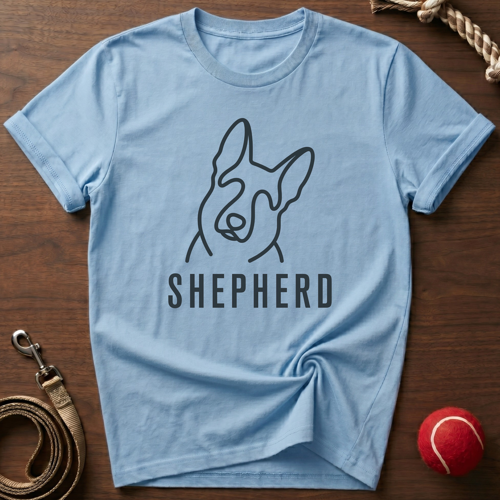 Shepherd Head Tilt T-Shirt