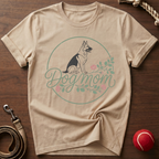 GSD Mom & Flowers T-Shirt