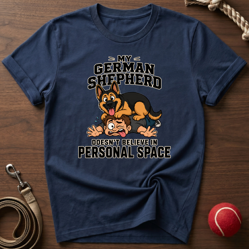 My Shepherd Doesn't Believe In Personal Space T-Shirt