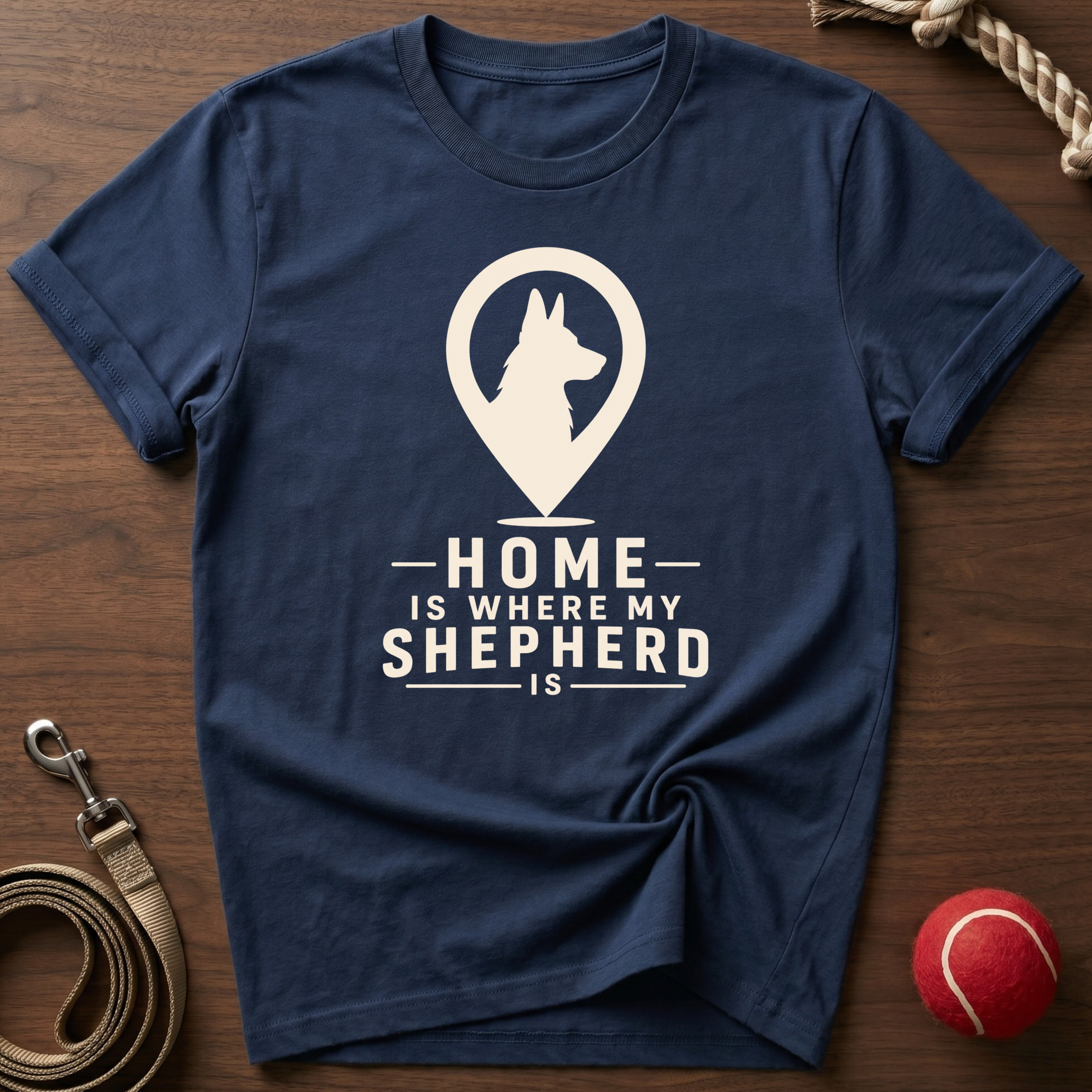 Home Is Where My Shepherd Is T-Shirt