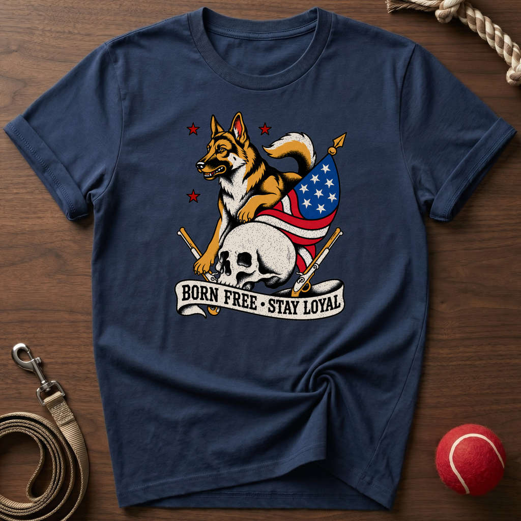 Born Free. Stay Loyal. T-Shirt