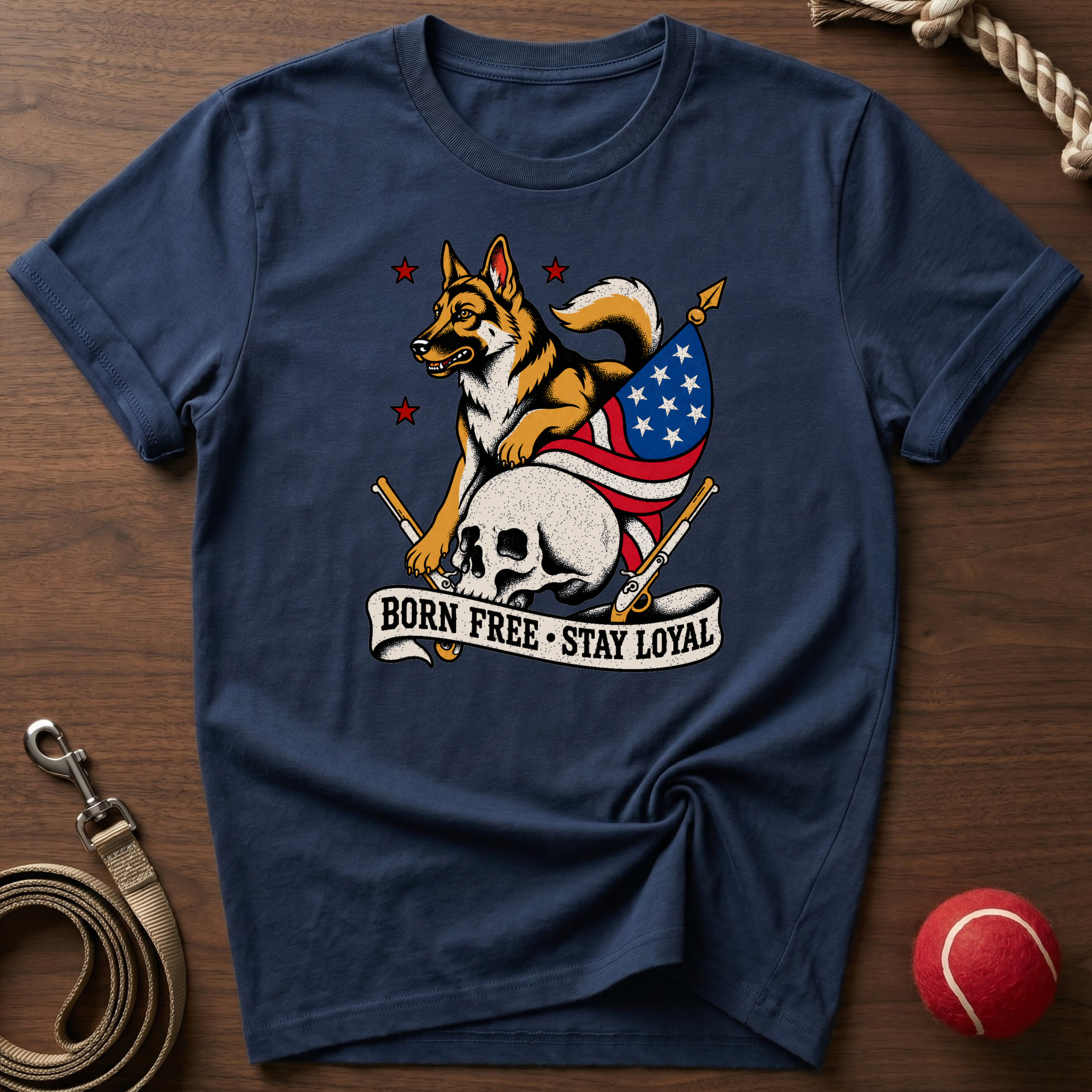 Born Free. Stay Loyal. T-Shirt