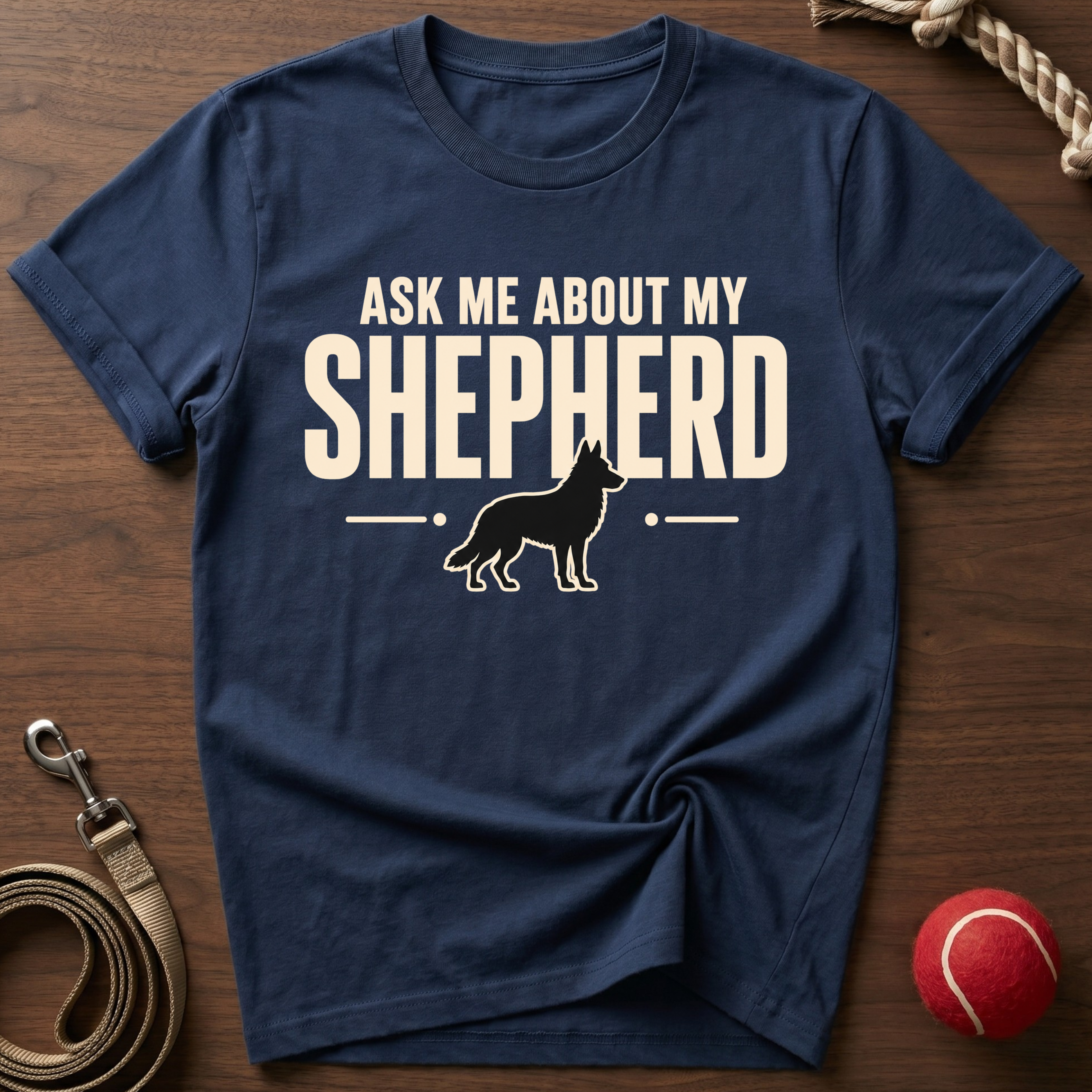 Ask Me About My Shepherd T-Shirt