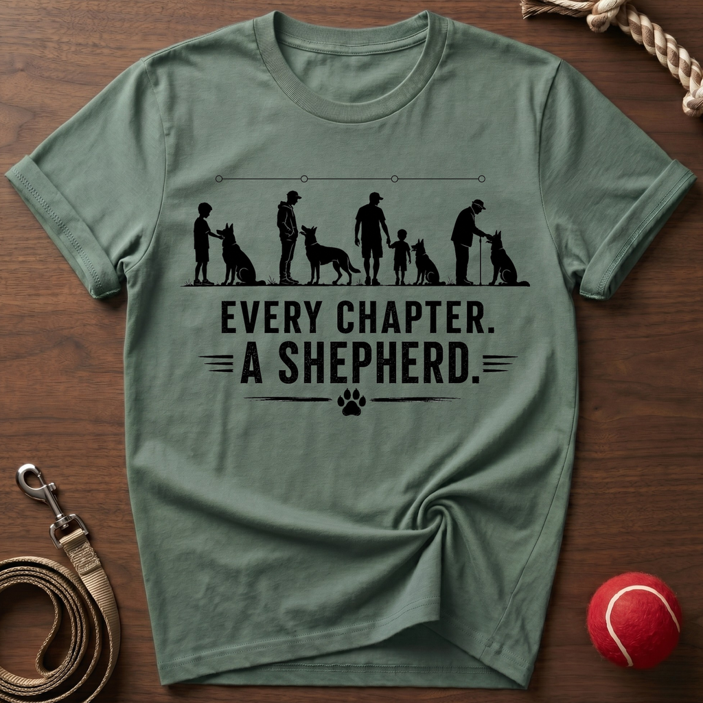 Every Chapter. A Shepherd T-Shirt