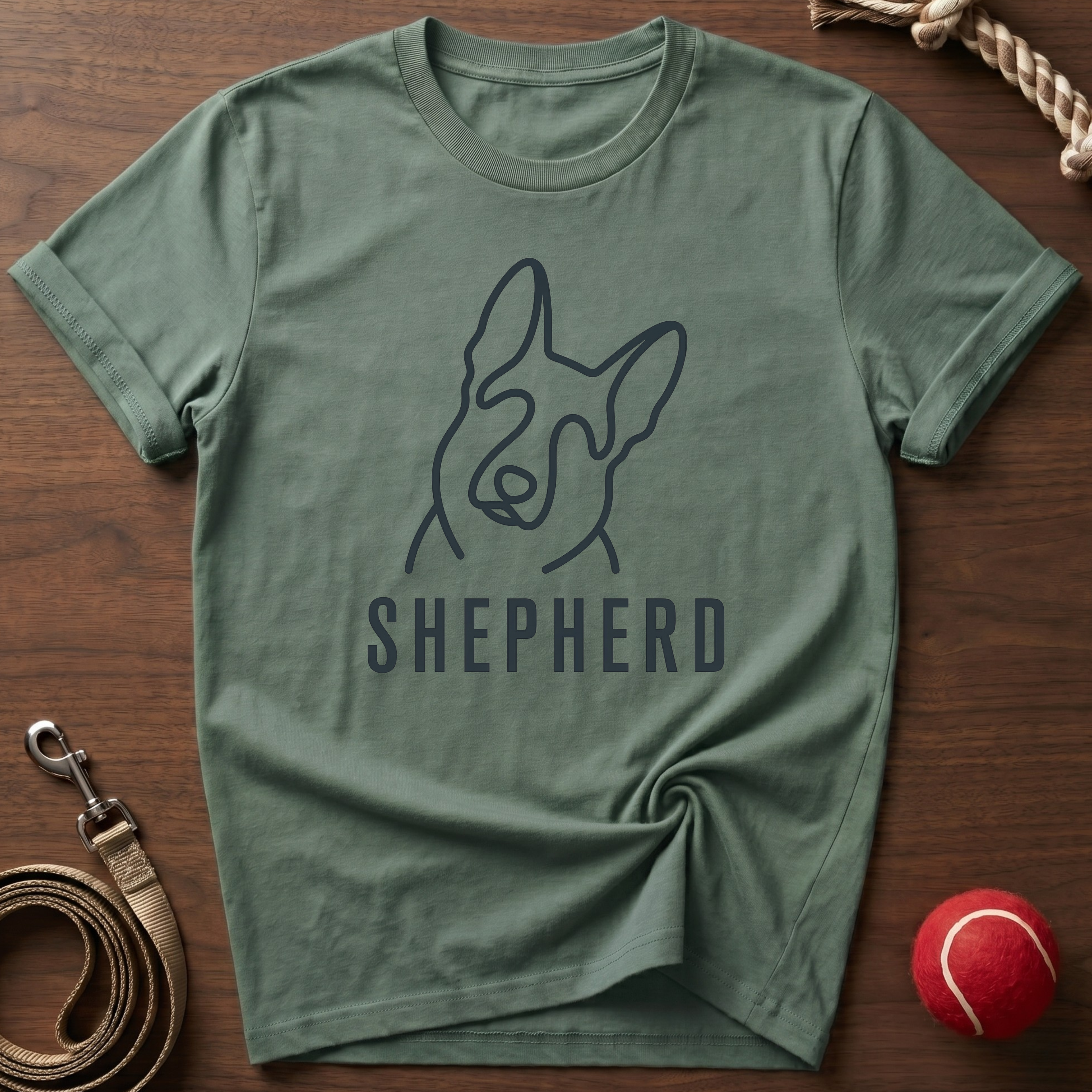 Shepherd Head Tilt T-Shirt