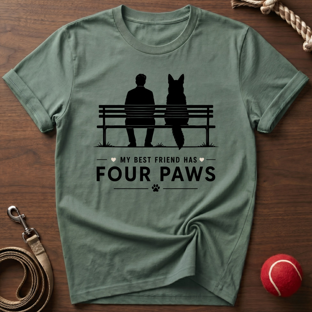 My Best Friend Has 4 Paws T-Shirt