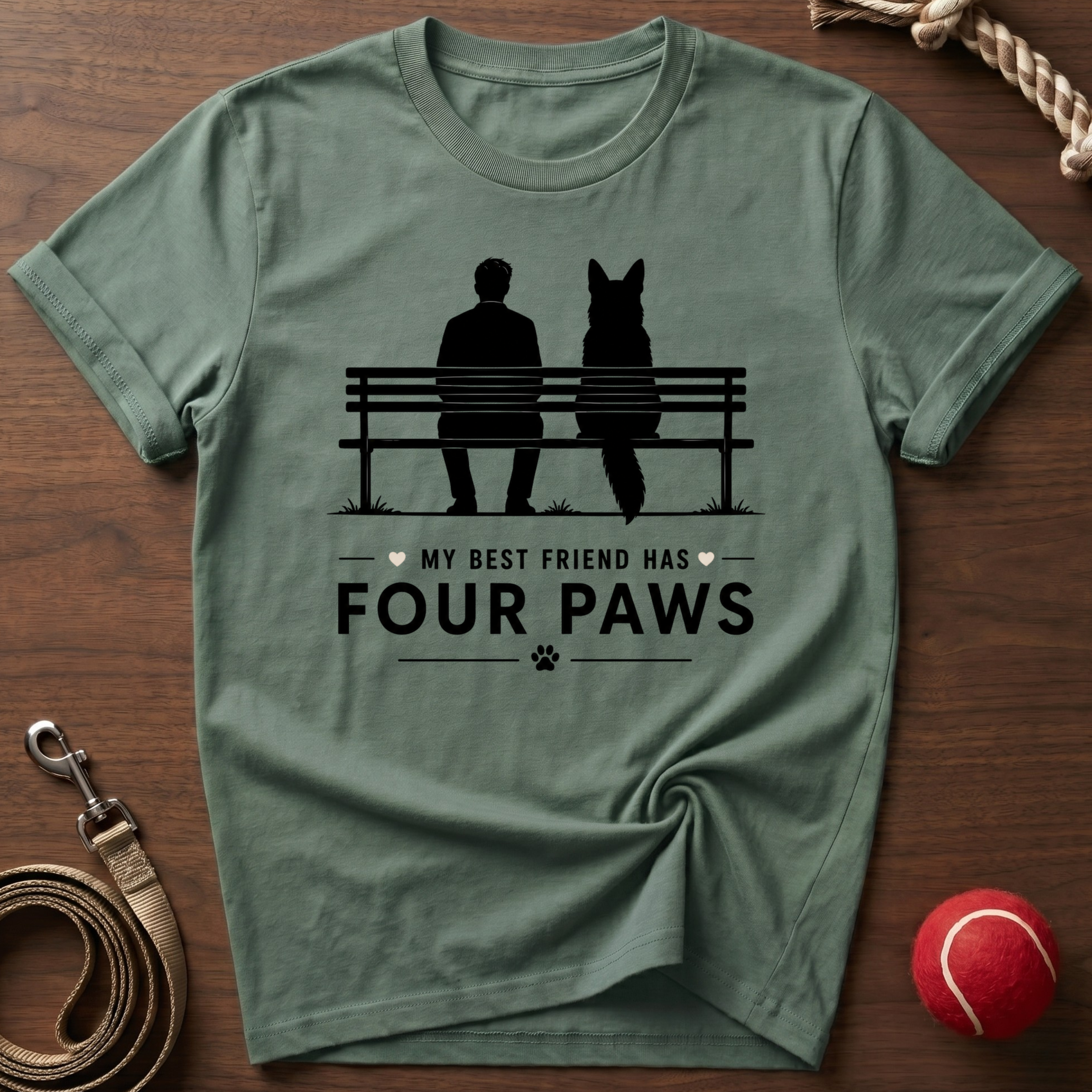 My Best Friend Has 4 Paws T-Shirt