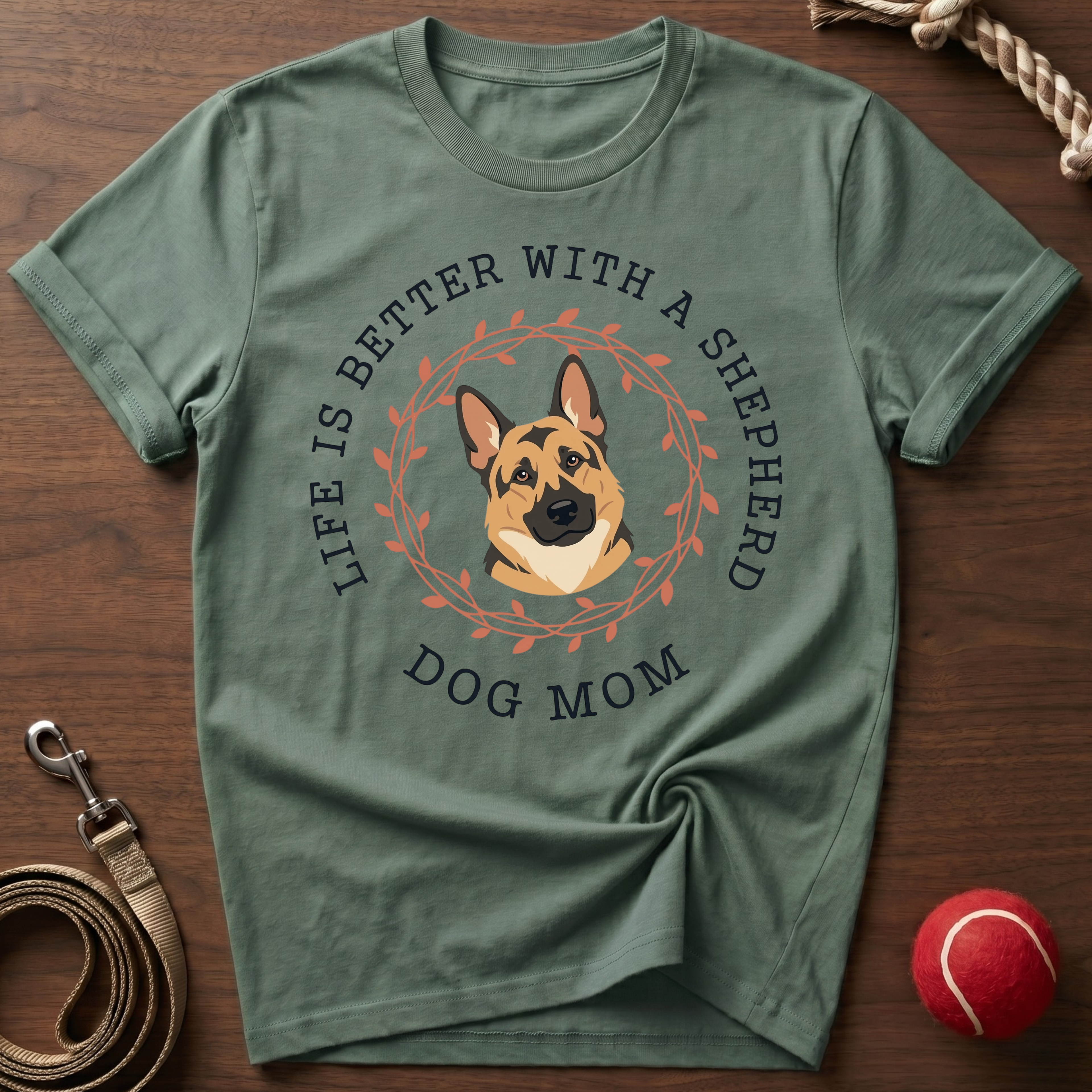 Better with a GSD T-Shirt