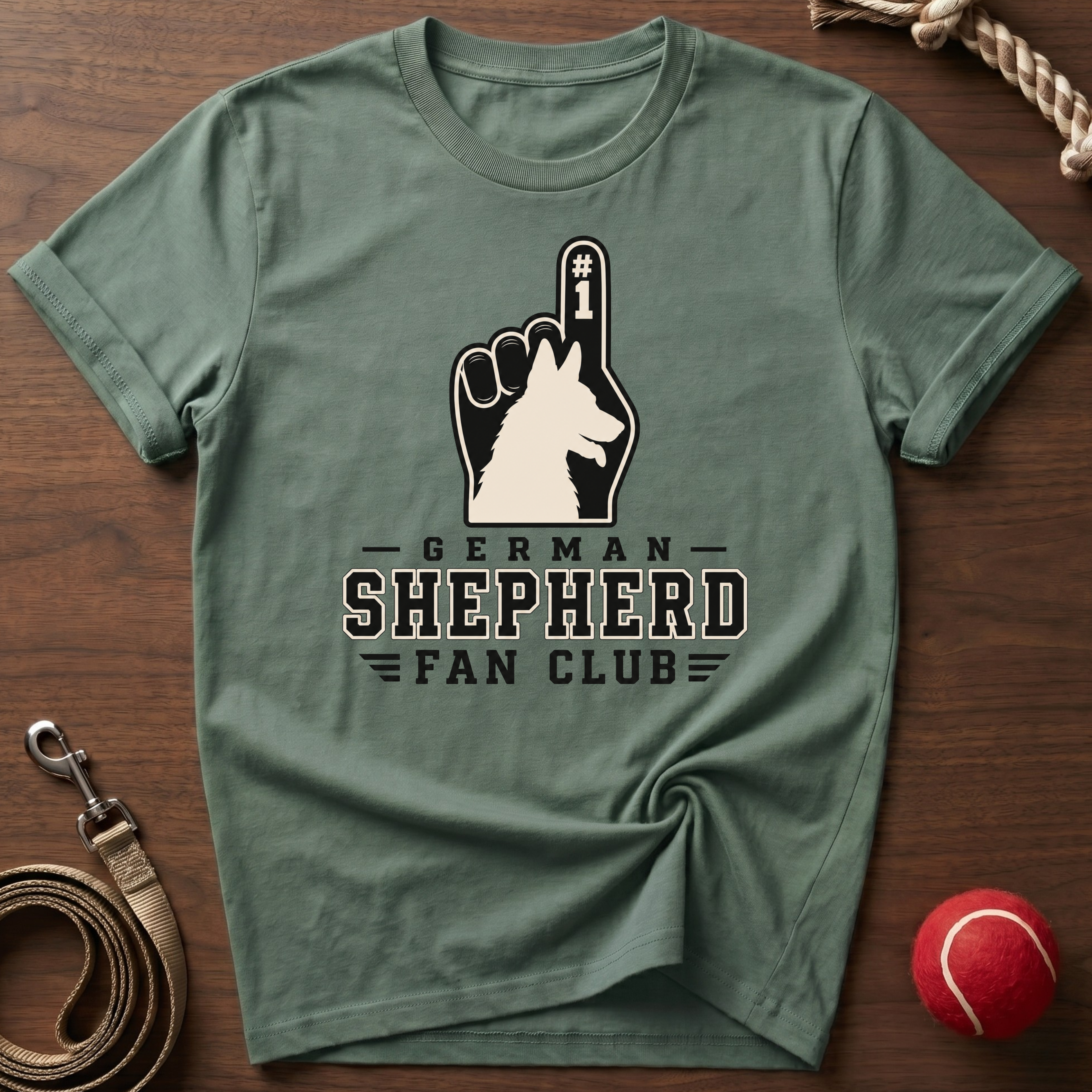 German Shepherd Fan Club T-Shirt