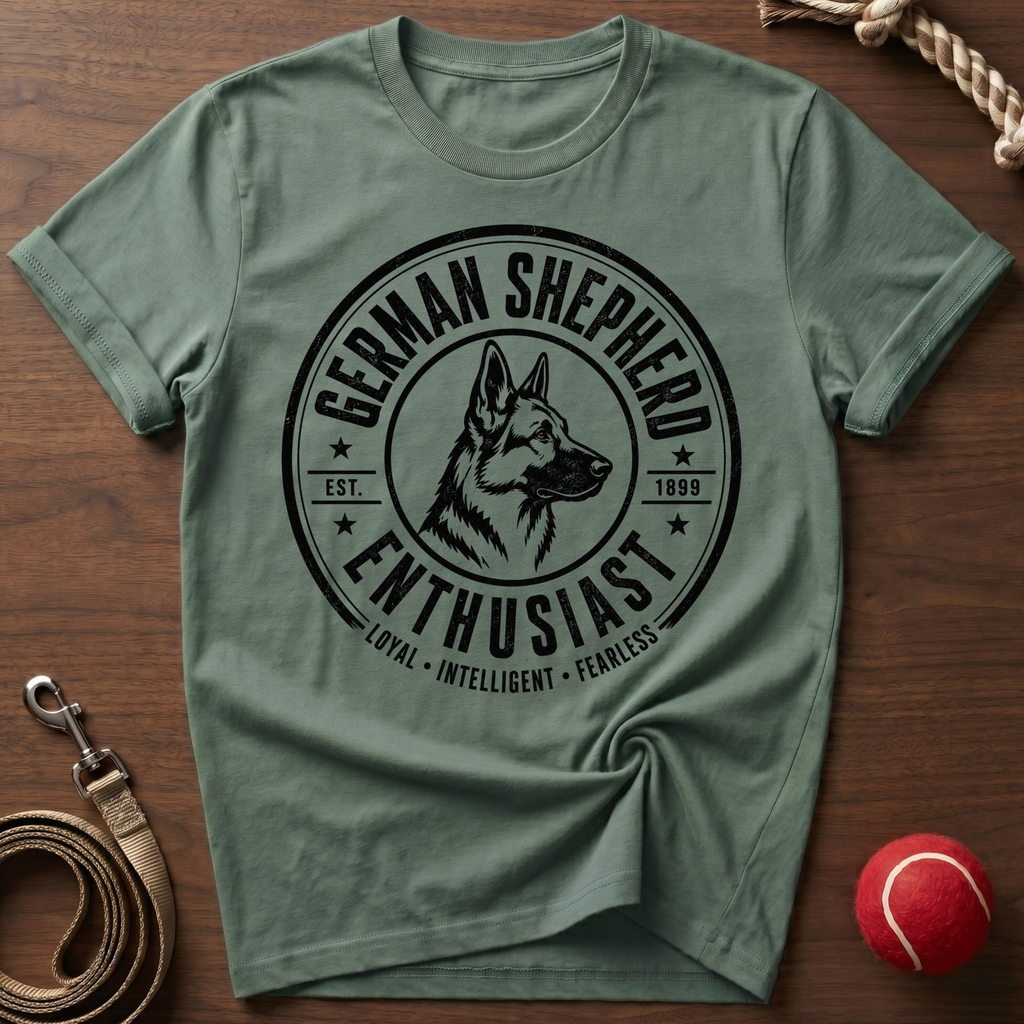 German Shepherd Enthusiast T-Shirt